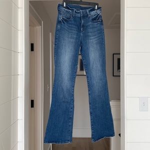 Dark Wash Fab Ab Baby Bootcut Jeans from KUT size 8